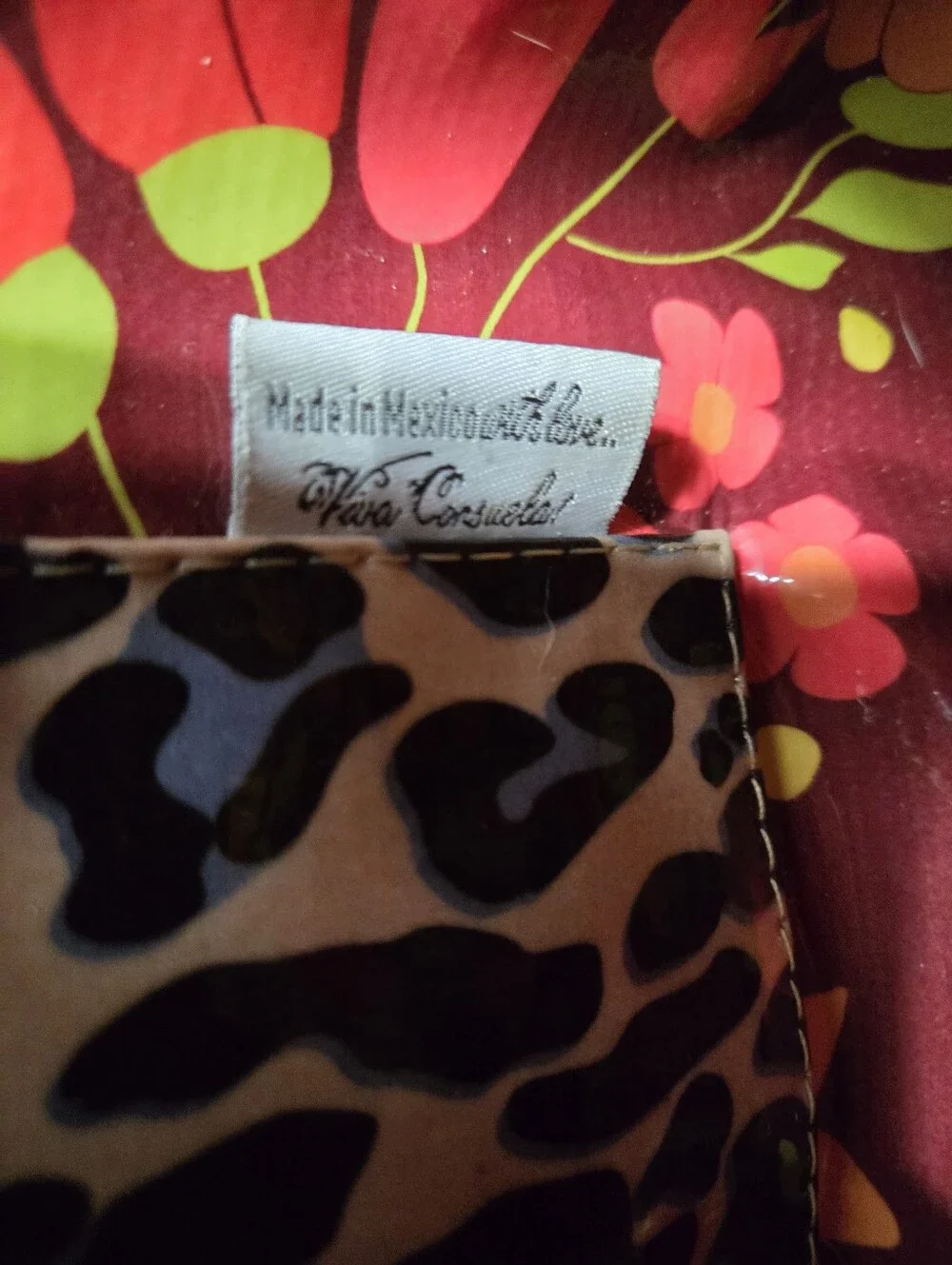 Consuela Camo Legacy Tote Bag Floral Leopard Pockets Zipper